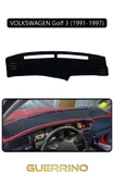 Guerrino  VOLKSWAGEN Golf 3 / Vento / Jetta (1991-1997)TORPİDO KORUMA HALISI SİYAH KENAR thumbnail 1