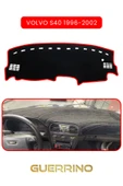 Guerrino  VOLVO S40 (1996-2002)TORPİDO KORUMA HALISI KIRMIZI KENAR thumbnail 1