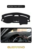 Guerrino  SKODA Yeti (2012+) TORPİDO KORUMA HALISI SİYAH KENAR thumbnail 1