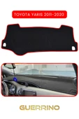 Guerrino  TOYOTA Yaris (2011-2020) TORPİDO KORUMA HALISI KIRMIZI KENAR thumbnail 1