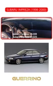 Guerrino  SUBARU IMPREZZA (1998-2000)TORPİDO KORUMA HALISI KIRMIZI KENAR thumbnail 1