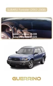 Guerrino  SUBARU Forester (2002-2008)TORPİDO KORUMA HALISI BEJ KENAR thumbnail 1