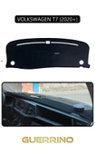 Guerrino  VOLKSWAGEN T7 (2020+)TORPİDO KORUMA HALISI SİYAH KENAR thumbnail 1