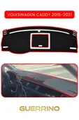 Guerrino  VOLKSWAGEN Caddy (2015-2021)TORPİDO KORUMA HALISI KIRMIZI KENAR thumbnail 1