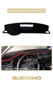 Guerrino  SKODA Superb (2015-2021)TORPİDO KORUMA HALISI BEJ KENAR thumbnail 1