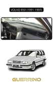 Guerrino  VOLVO 850 (1991-1997)TORPİDO KORUMA HALISI SİYAH KENAR thumbnail 1