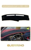 Guerrino  VOLKSWAGEN Golf 3 / Vento / Jetta (1991-1997)TORPİDO KORUMA HALISI BEJ KENAR thumbnail 1