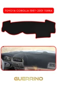 Guerrino  TOYOTA Corolla (1997-2001) TERRATORPİDO KORUMA HALISI KIRMIZI KENAR thumbnail 1