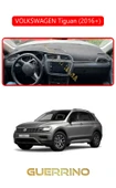 Guerrino  VOLKSWAGEN Tiguan (2016+) ;TORPİDO KORUMA HALISI KIRMIZI KENAR thumbnail 1