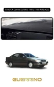 Guerrino  TOYOTA Carina E (1992-1997) T190TORPİDO KORUMA HALISI SİYAH KENAR thumbnail 1