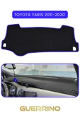 Guerrino  TOYOTA Yaris (2011-2020) TORPİDO KORUMA HALISI MAVİ KENAR thumbnail 1