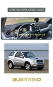 Guerrino  TOYOTA RAV4 (2000-2005)TORPİDO KORUMA HALISI GRİ KENAR thumbnail 1
