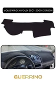 Guerrino  VOLKSWAGEN Polo (2001-2009) DÜRBÜN  TORPİDO KORUMA HALISI SİYAH KENAR thumbnail 1