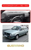 Guerrino  VOLKSWAGEN Golf 2(1983-1992)TORPİDO KORUMA HALISI KIRMIZI KENAR thumbnail 1