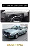 Guerrino  VOLKSWAGEN Golf 2(1983-1992)TORPİDO KORUMA HALISI SİYAH KENAR thumbnail 1