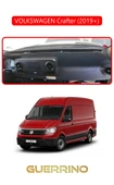 Guerrino  VOLKSWAGEN Crafter (2019+)TORPİDO KORUMA HALISI KIRMIZI KENAR thumbnail 1