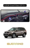 Guerrino  SUZUKI Grand Vitara (2013+) TORPİDO KORUMA HALISI SİYAH KENAR thumbnail 1