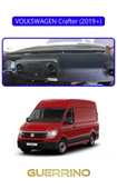 Guerrino  VOLKSWAGEN Crafter (2019+)TORPİDO KORUMA HALISI MAVİ KENAR thumbnail 1