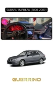 Guerrino  SUBARU IMPREZZA (2000-2007)TORPİDO KORUMA HALISI SİYAH KENAR thumbnail 1
