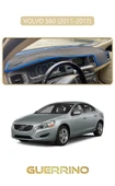 Guerrino  VOLVO S60 (2011-2017)TORPİDO KORUMA HALISI BEJ KENAR thumbnail 1