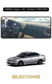 Guerrino  SUBARU Legacy / B4 / Outback (1998-2003)TORPİDO KORUMA HALISI SİYAH KENAR thumbnail 1