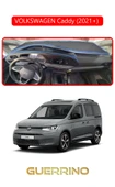 Guerrino  VOLKSWAGEN Caddy (2021+) TORPİDO KORUMA HALISI KIRMIZI KENAR thumbnail 1