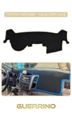 Guerrino  TOYOTA FORTUNER  - HILUX 2005-2014TORPİDO KORUMA HALISI BEJ KENAR thumbnail 1