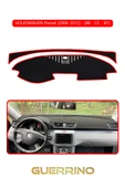 Guerrino  VOLKSWAGEN Passat (2006-2012) - (B6/CC; ) B7TORPİDO KORUMA HALISI KIRMIZI KENAR thumbnail 1