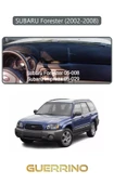 Guerrino  SUBARU Forester (2002-2008)TORPİDO KORUMA HALISI GRİ KENAR thumbnail 1