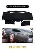 Guerrino  TOYOTA Yaris (2005-2013)TORPİDO KORUMA HALISI SİYAH KENAR thumbnail 1