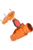 DESIPHON 125 mm PVC Atık Su Gider Çekvalfi Geri Akış ve Koku Önleyici Kilitli Valf Sistemi - 4