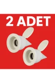 DESIPHON 2 Adet Koku Önleyici Çekvalfli Adaptör Conta50 Tüm Lavabolar - 1