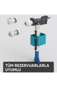 DESIPHON Tüm Rezervuarlarla Uyumlu 1/2 ve 3/8 Girişli Sessiz Dolum Şamandırası Seti Evrensel Uyumlu - 1