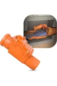 DESIPHON 125 mm PVC Atık Su Gider Çekvalfi Geri Akış ve Koku Önleyici Kilitli Valf Sistemi - 8