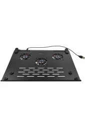 NOTEBOOK SOĞUTUCU 3 FANLI DİZÜSTÜ BİLGİSAYAR USB SOĞUTUCU TÜM DİZÜSTÜ MODELLERE UYUMLU SOĞUTU TL-704 - 1
