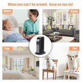 USB ŞARJ VİDEO KAYDEDİCİ BEBEK KAMERA FULL HD 4K 1080P WİFİ SINIRSIZ MESAFE UZAKTAN İZLEMELİ TUYA 66 - 8