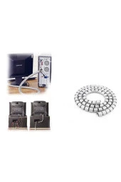 S-LINK SL-195 KABLO DÜZENLEYİCİ 22MM 1 METRE GRİ KABLO DÜZENLEYİC - 5