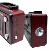 NOSTALJİK RADYO FM-AM-SW-USB-TF-AUX 3 BAND BLUETOOTHLU MÜZİK KUTUSU EVERTON RT-354 - 2