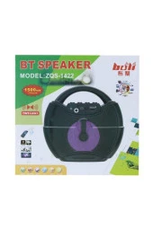 ZQS-1422 TAŞINABİLİR BLUETOOTH KIRMIZI HOPARLÖR BT-FM-USB-TF-AUX- - 2