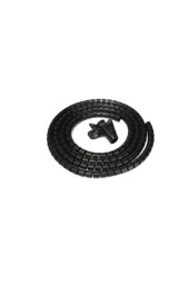 KABLO DÜZENLEYİCİ 28MM 2 METRE SİYAH KABLO DÜZENLEYİCİ VE TOPLAYICI S-LINK SL-197 - 1