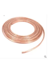 FULLY 1701 ELEKTRİK KABLOSU / HOPARLÖR KABLOSU 2 x 1,5 MM ŞEFFAF 5 METRE BAKIR KORDON KABLOSU - 3