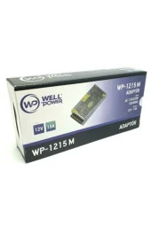 WELL POWER WP-1215M 12V 15A ADAPTÖR 12 VOLT 15 AMPER METAL KASA ADAPTÖR - 3