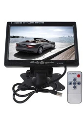 MONİTÖR ARAÇ İÇİ LED TFT DC12V 6W UZAKTAN KUMANDALI ARAÇ COLOR MONİTÖR 7" TASTECH - 1