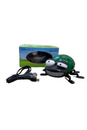 MULTİMEDYA SPEAKER USB+SD UĞUR BÖCEĞİ MÜZİK KUTUSU YEŞİL BEWELL BS-09 - 6