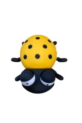 MULTİMEDYA SPEAKER USB+SD UĞUR BÖCEĞİ MÜZİK KUTUSU SARI BEWELL BS-09 - 2