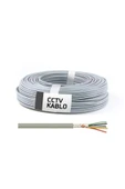 KAMERA KABLOSU 100 METRE 4+1-4x0.22mm CCTV KAMERA KABLOSU - 1