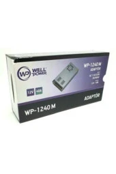 ADAPTÖR 12V 40A AC 100-240V 50-60HZMETAL KASA FANLI ADAPTÖR WELLPOWER WP-1240M - 6