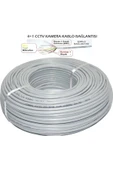 KAMERA KABLOSU 100 METRE 4+1-4x0.22mm CCTV KAMERA KABLOSU - 3