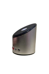 SPEAKER HOPARLÖR MİCRO SD KART GİRİŞLİ MİNİ TAŞINABİLİR SPEAKER ŞARJLI HOPARLÖR GRİ BEWELL BS-08 - 3