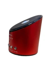 SPEAKER HOPARLÖR MİCRO SD KART GİRİŞLİ MİNİ TAŞINABİLİR SPEAKER ŞARJLI HOPARLÖR KIRMIZI BEWELL BS-08 - 3